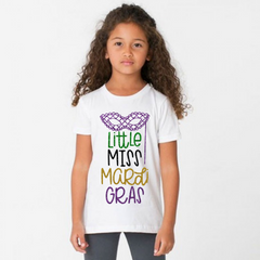 Little Miss Mardi Gras Shirt