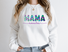 Custom Mom with Kids Names Shirt