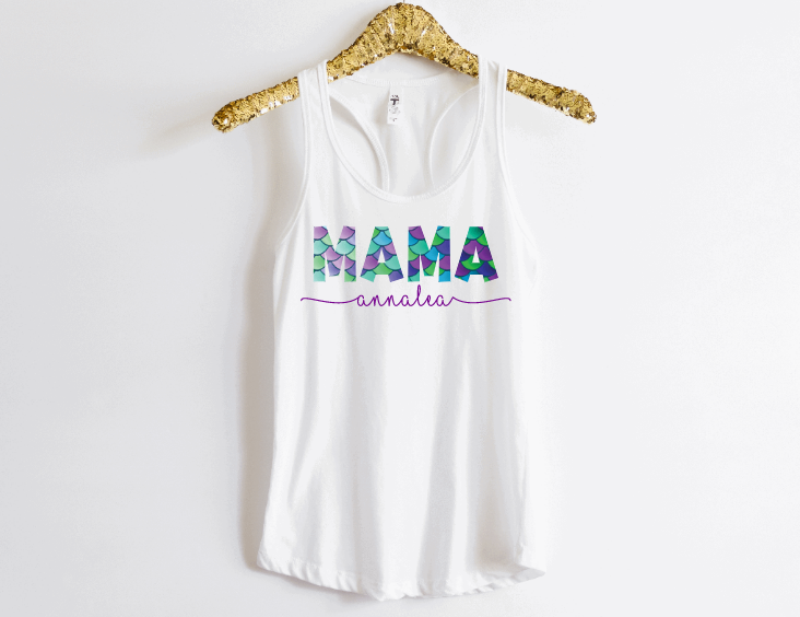 Custom Mom with Kids Names Shirt