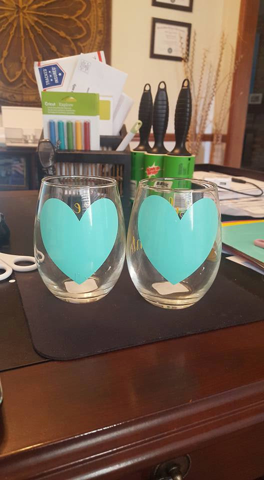 Like Mother Like Daughter Stemless Wine Glass Set