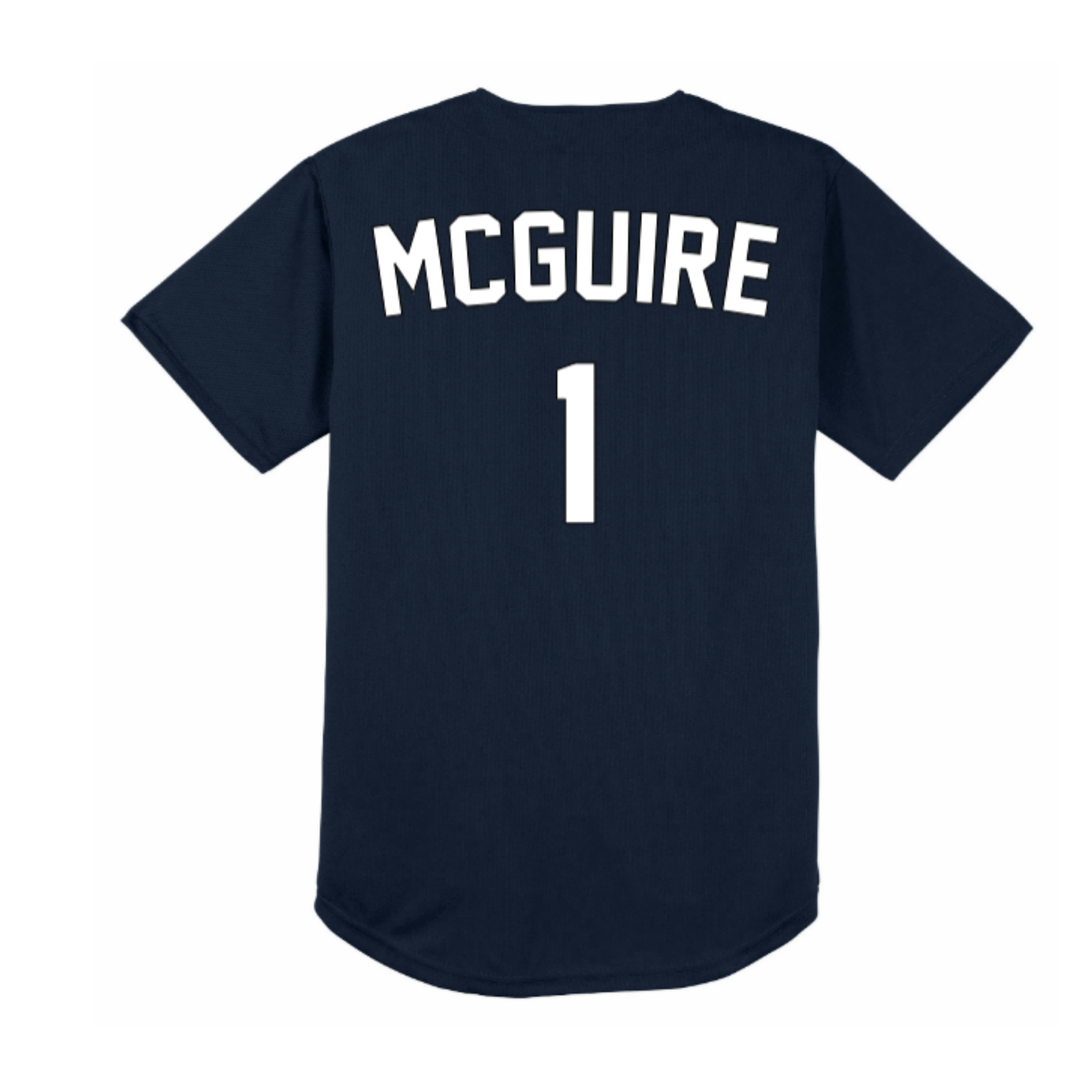 New York Yankees Inspired Baseball Top - Navy