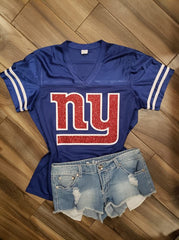 Giants Glitter Top
