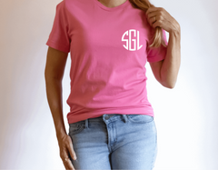 Custom Chest Monogram Shirt