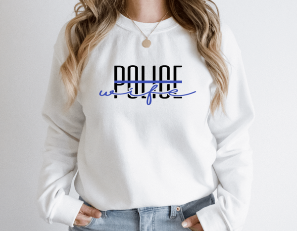 Thin Blue Line Monogram Jacket Police Wife Jacket Deputy 