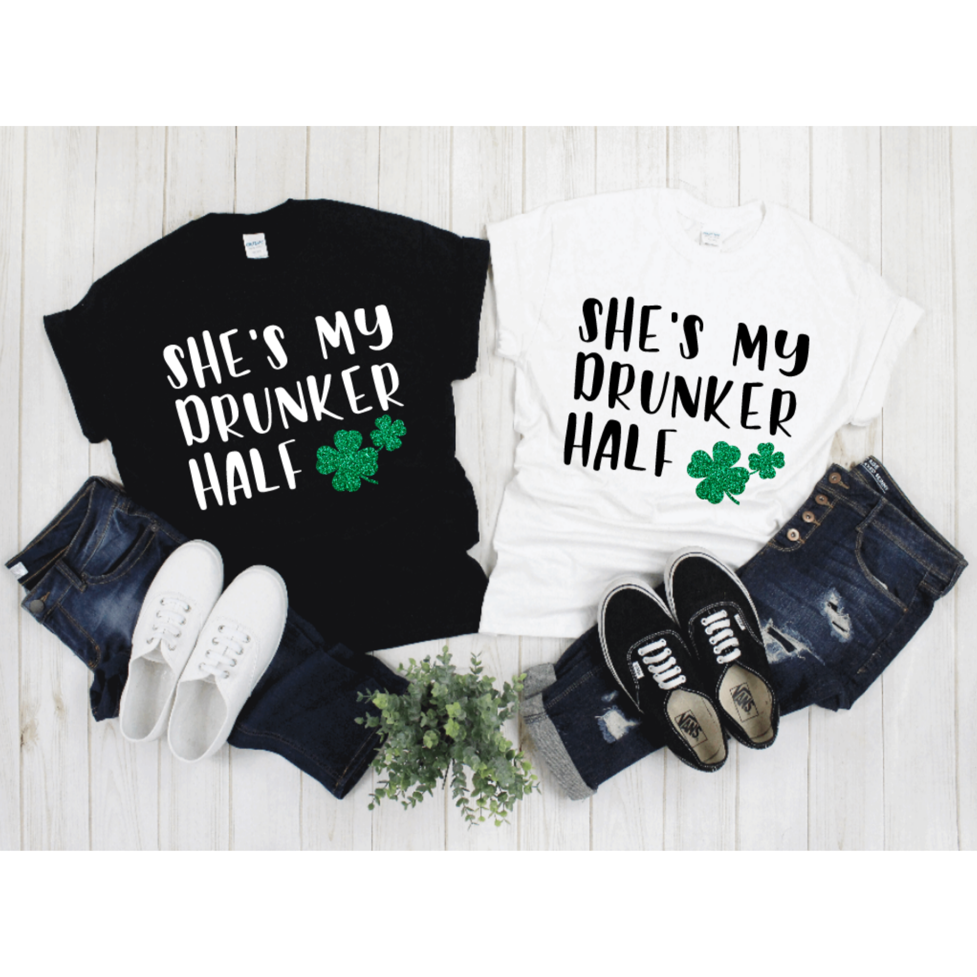 She’s My Drunker Half Shirt Set