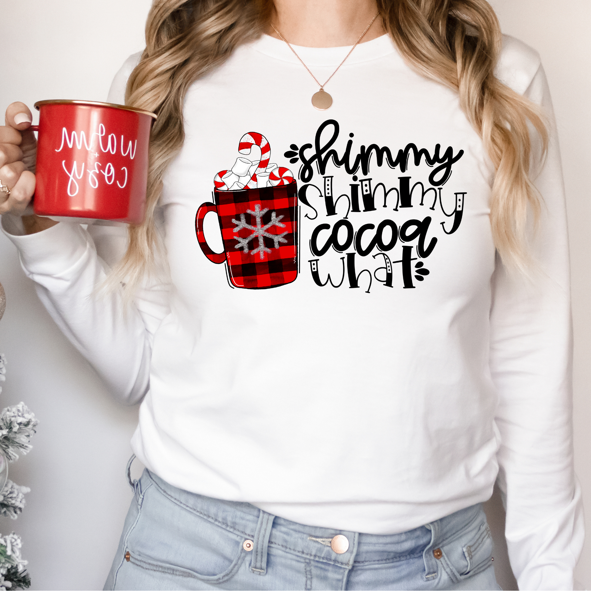 Shimmy Shimmy Cocoa What Christmas Shirt