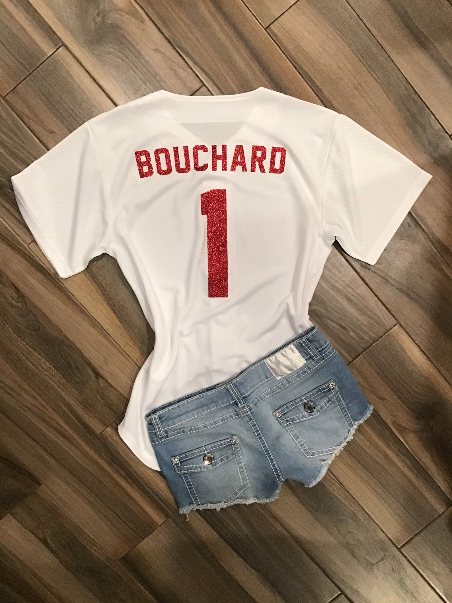 Boston Red Sox Inspired Baseball Jersey