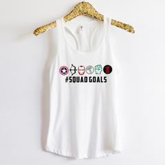 Squad Goals Super Hero Shirt / Orlando Vacation Shirts / Universal tee / Squad Goals Tank