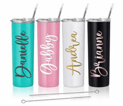 Personalized 20 oz. Skinny Tumbler