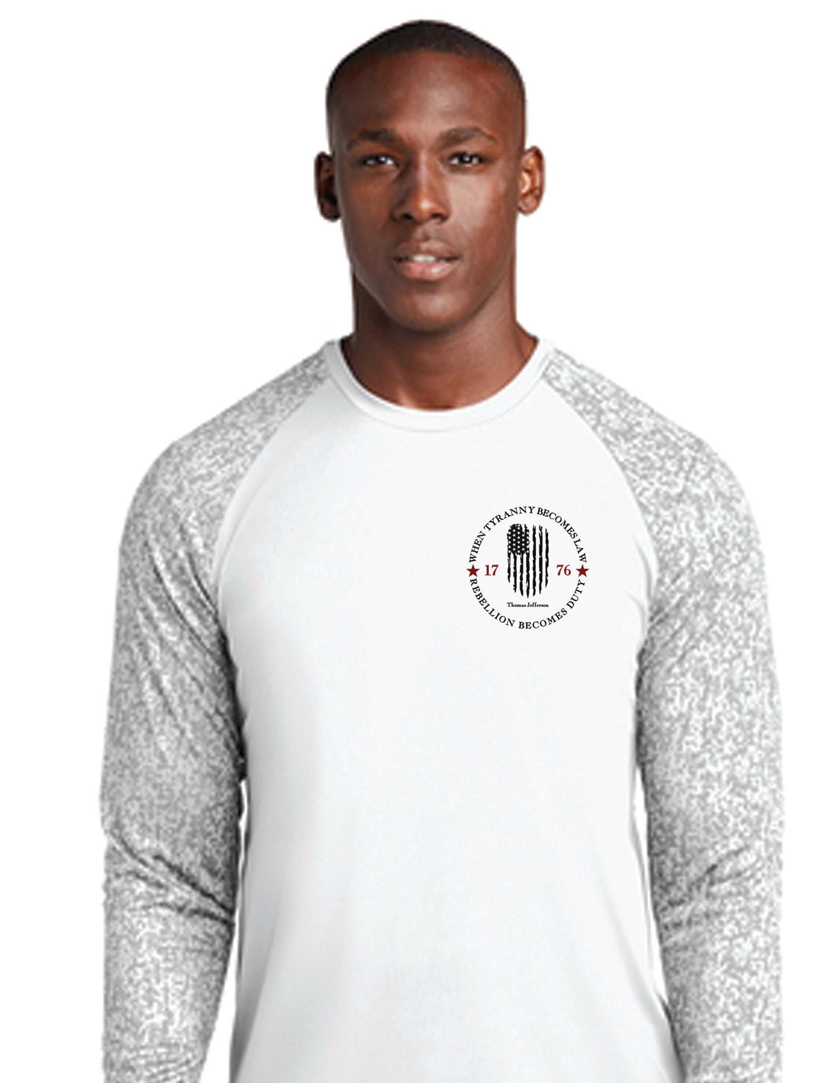 2nd Amendment Long Sleeve Digital Camo Shirt