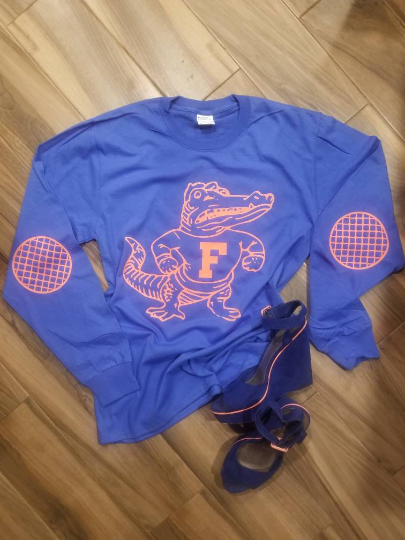 Florida Gators Elbow Patch Tee