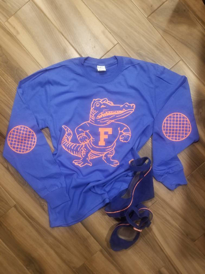 Florida Gators Elbow Patch Tee