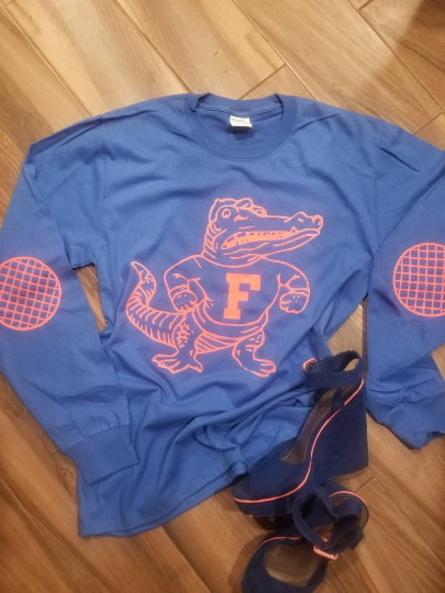 Florida Gators Elbow Patch Tee