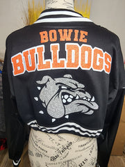 Custom Designed Team Cropped Letterman Jacket (6 Colors to Choose From!)