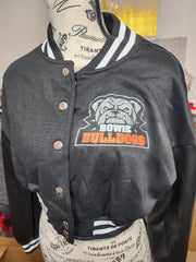 Custom Designed Team Cropped Letterman Jacket (6 Colors to Choose From!)