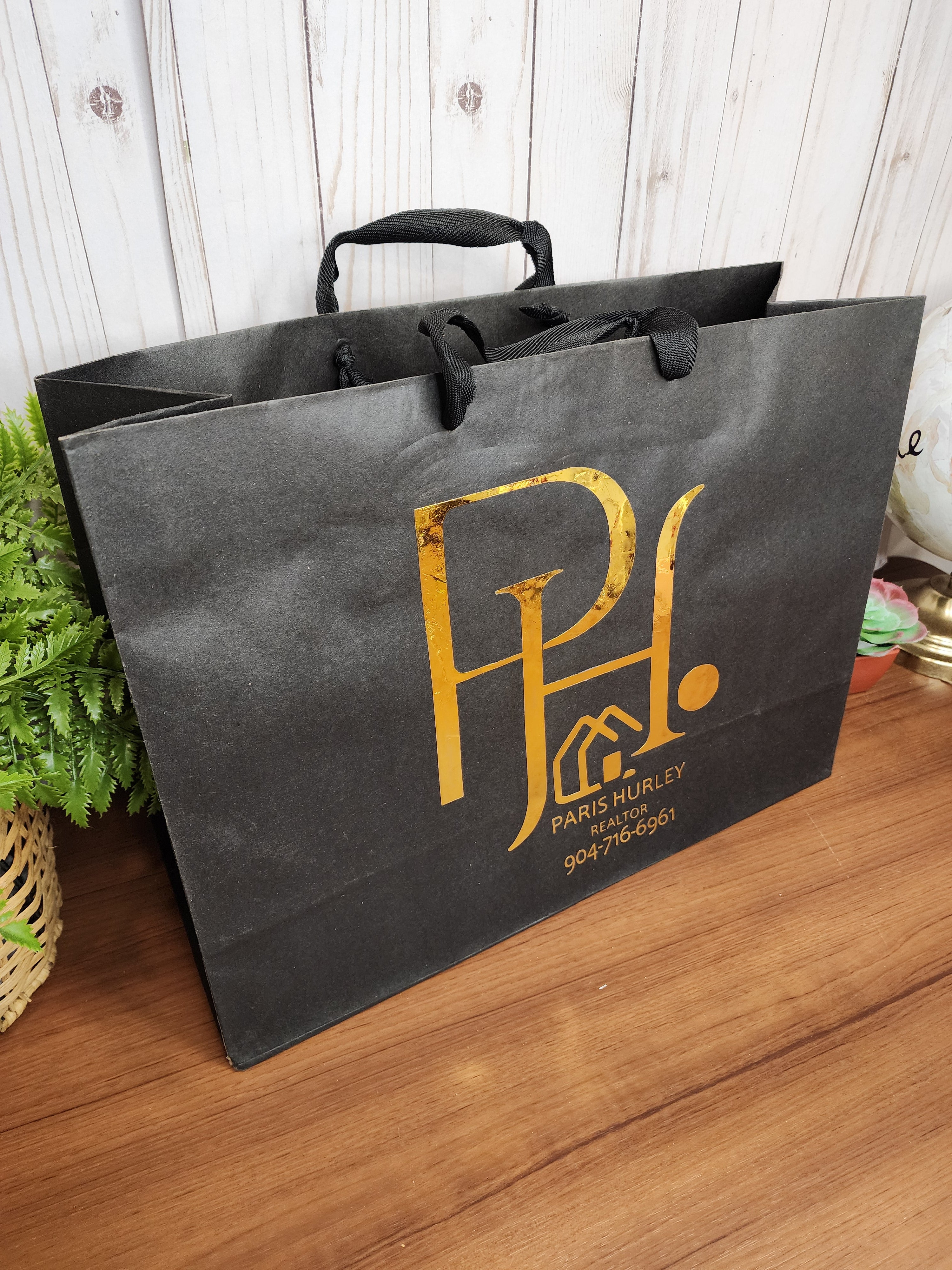 Branded Foil Gift Bags