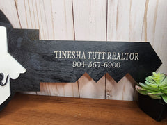 Welcome Home Realtor Key Sign