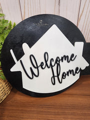 Welcome Home Realtor Key Sign