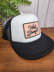 Well Sheeyit Flat Bill Snapback Trucker Patch Hat