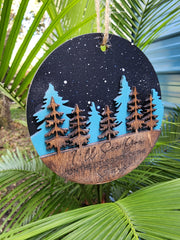 I'll See You On The Other Side of the Stars Christmas Ornament