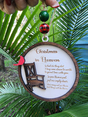 Christmas In Heaven Ornament