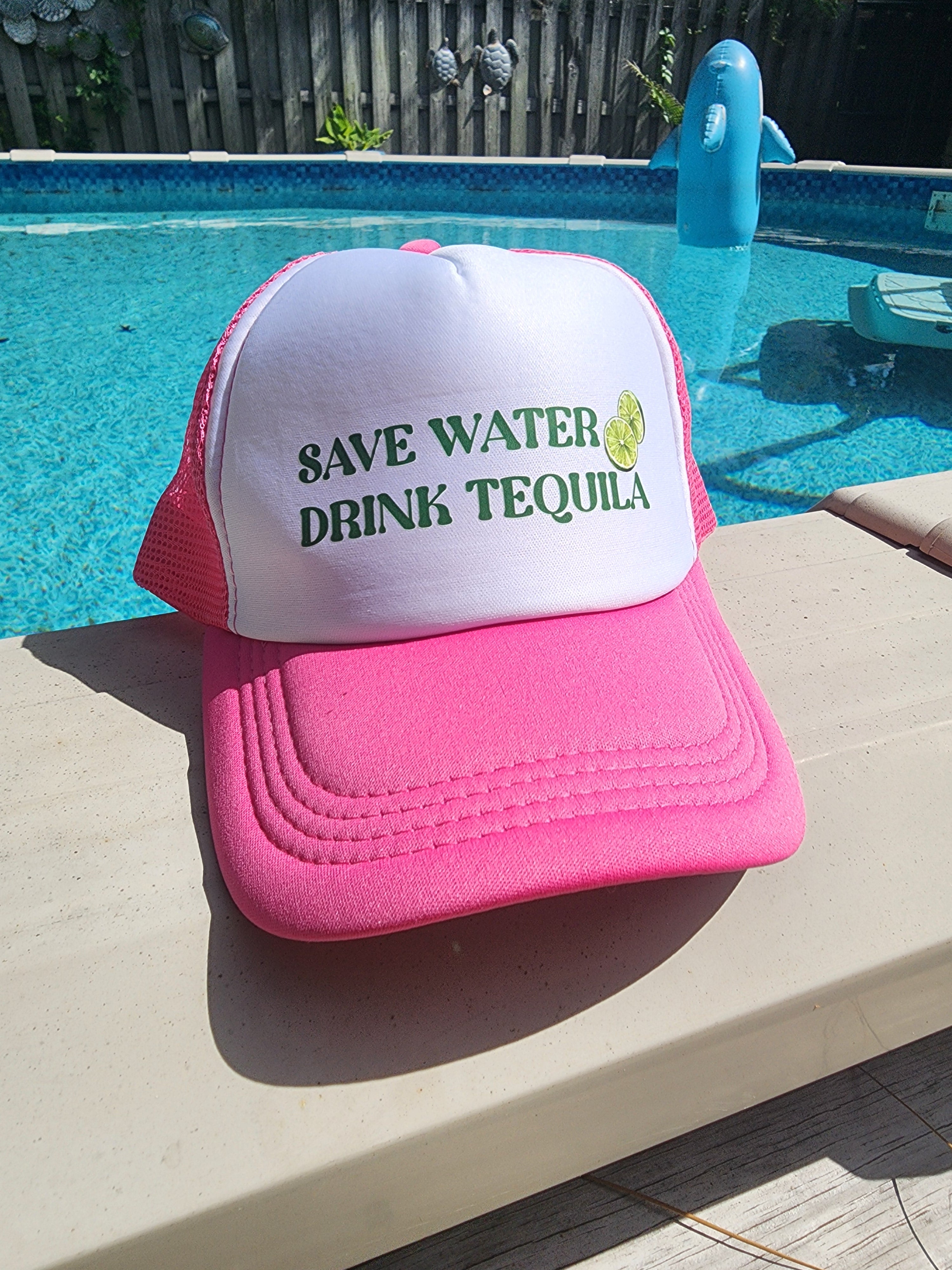 Save Water Drink Tequila Trucker Hat