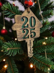 Custom Realtor Key Ornament