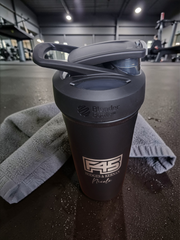 Custom 24 oz Laser Engraved Blender Bottle Shaker Cup with Wire Whisk