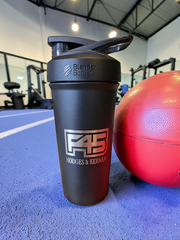 Custom 24 oz Laser Engraved Blender Bottle Shaker Cup with Wire Whisk