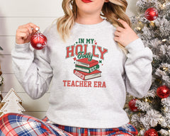 In My Holly Jolly Teacher Era Shirt