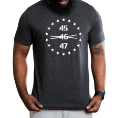 Trump 45 47 Star Flag Shirt