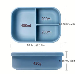 Personalized Silicone Bento Lunch Box