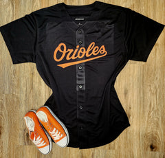 Baltimore Orioles Inspired Baseball Jersey