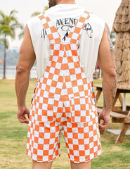 Men's Gators Checkered Overall Shorts