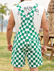 Men's Florida Checkered Overall Shorts