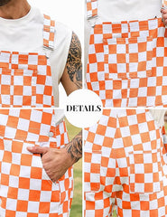 Men's Gators Checkered Overall Shorts