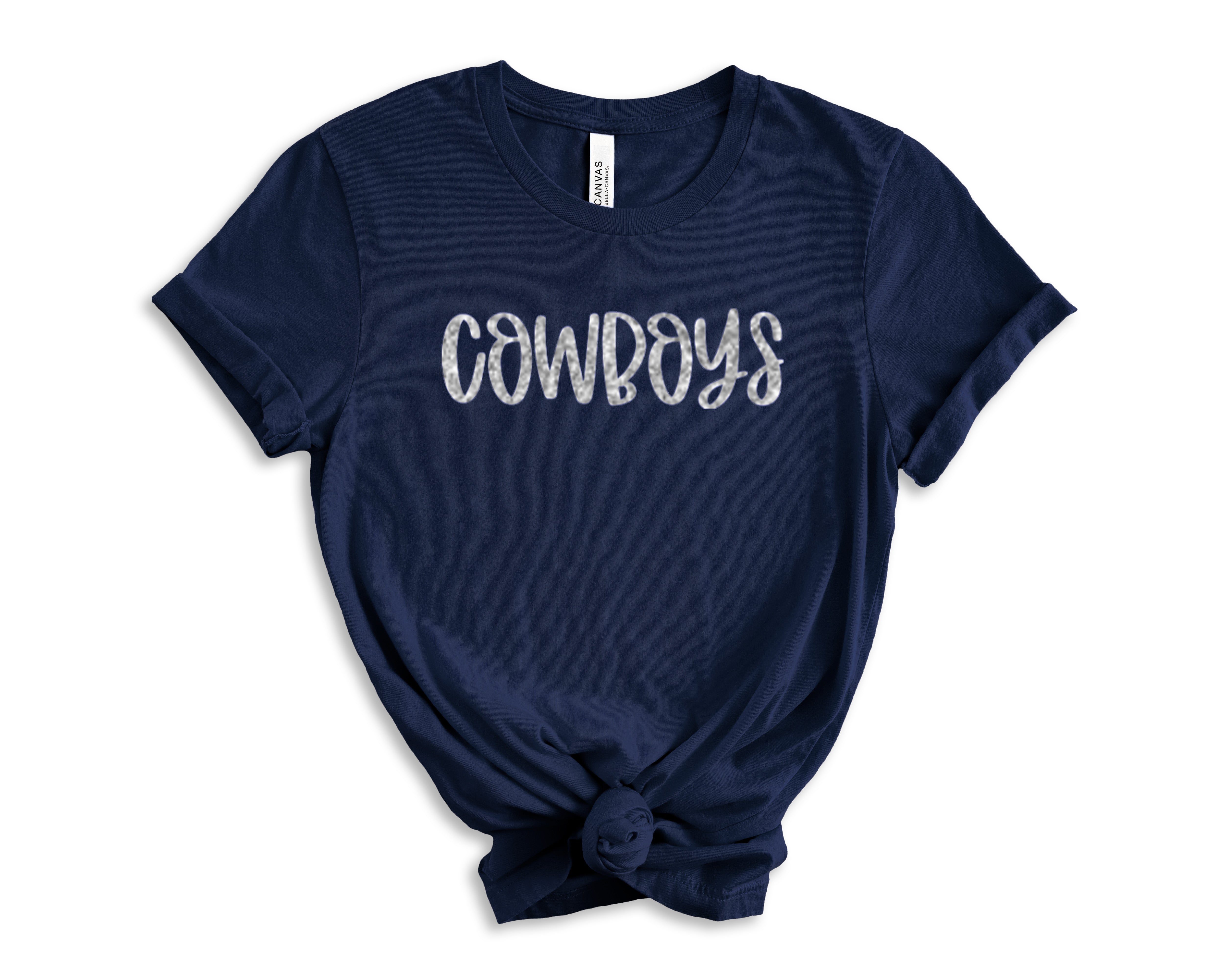 Cowboys Glitter Top