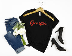 Georgia Glitter Top