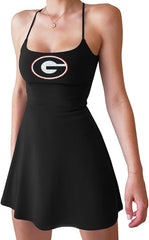 Georgia Bulldogs Tennis Dress with Shorts