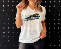 Jaguars Just a Small Market Team Marbled V-Neck Tee
