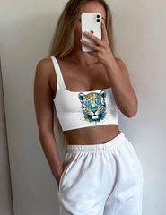 Jaguars Game Day Cropped Tank