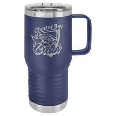 BULK ORDER - 20 oz. Laser Engraved Travel Tumbler with Handle