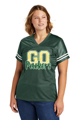 Green Bay Go Packers Women's Glitter Jersey
