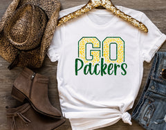 Go Packers Glitter Shirt