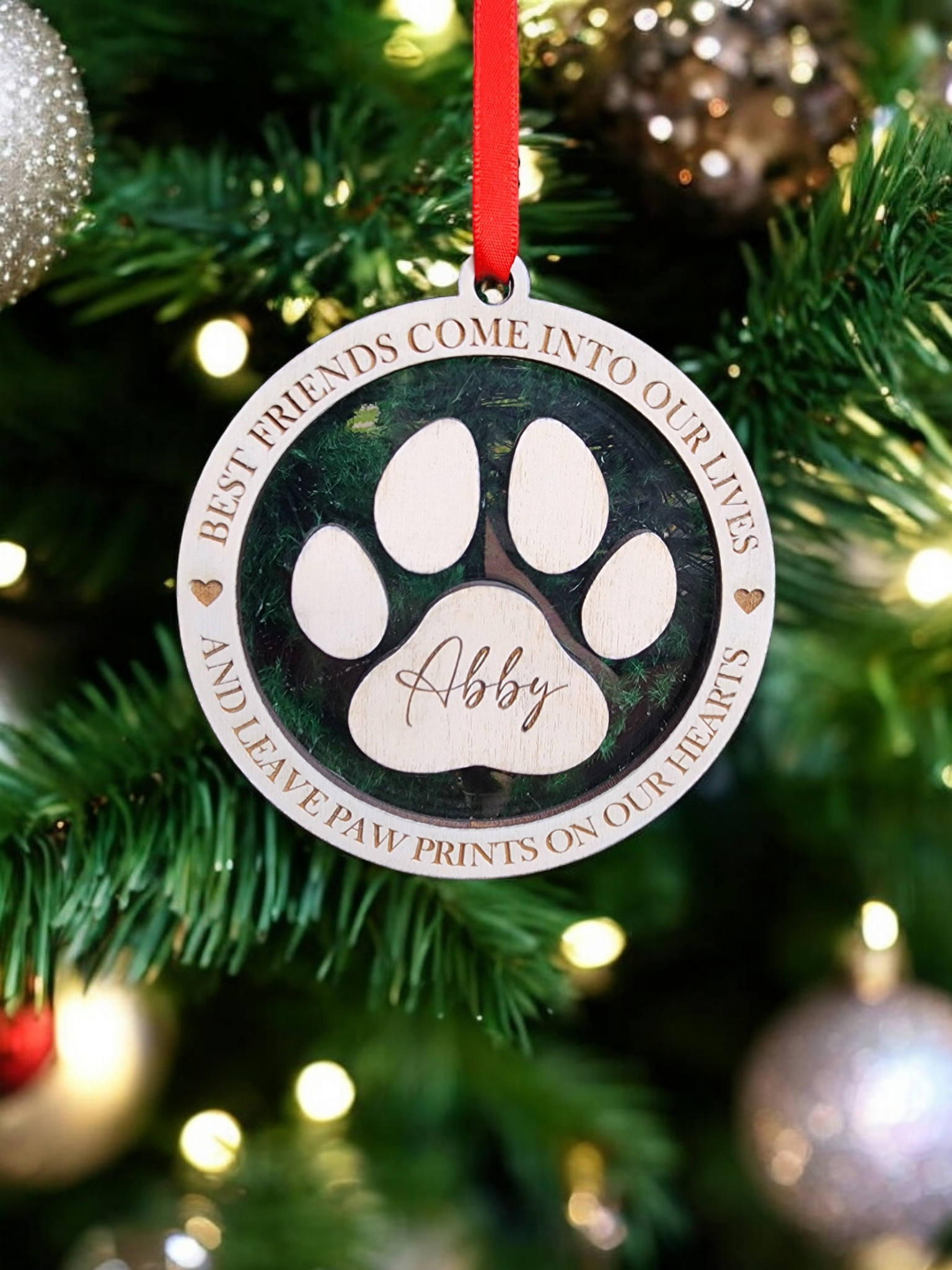 Custom Memorial Pet Ornament