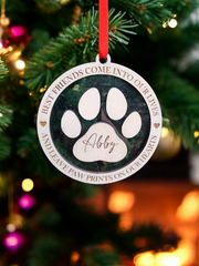 Custom Memorial Pet Ornament