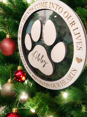 Custom Memorial Pet Ornament