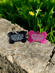 Funny Personalized Pet Collar Tag