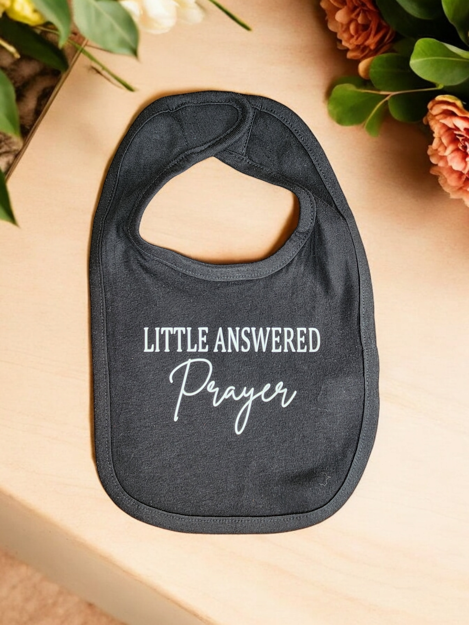 Little Answered Prayer Baby Bib