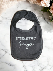 Little Answered Prayer Baby Bib